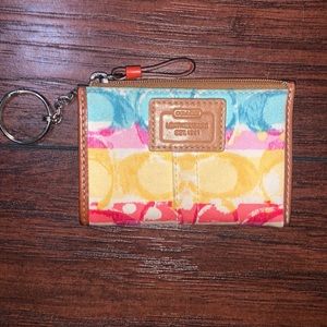 COACH small keychain wallet/coinpurse